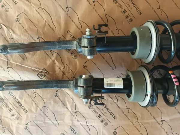 Amortizzatore anteriore e molla AUDI A6 C7 4G 4G0413031N image 4