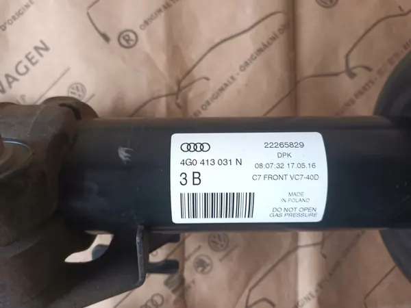 Amortizzatore anteriore e molla AUDI A6 C7 4G 4G0413031N image 6