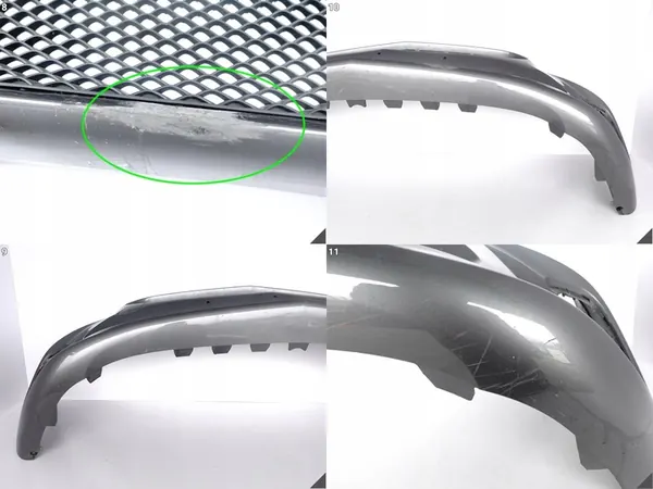 MERCEDES A-KLASA W177 18- Parachoques + Rejilla + Deslizadores Frontal image 9