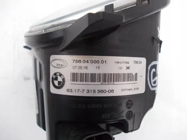 Luz DRL LED derecha OEM 7560400001 para BMW Serie 2/3 image 9