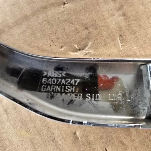 Lower Front Bumper Chrome Left Mitsubishi Eclipse Cross 17-22 OEM image 4