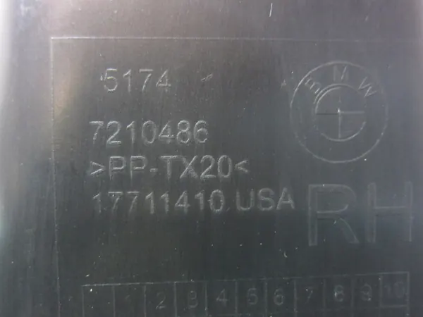 BMW X3 F25 Oikea ilmanotto-putki OEM 7210486 image 6