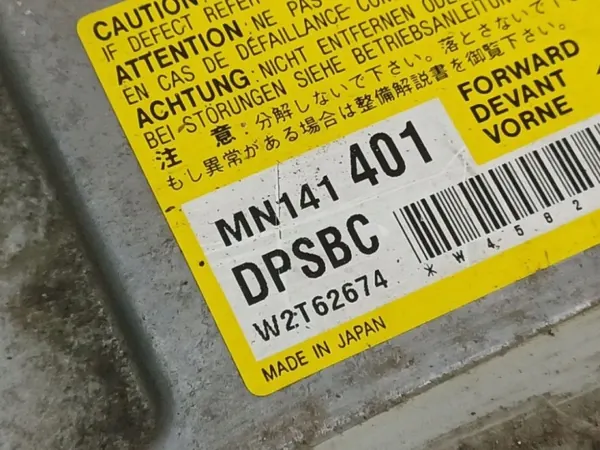 Mitsubishi Grandis SRS-turvatyyny moduuli OEM MN141401 image 4