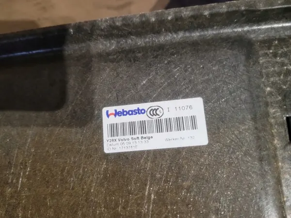 Techo solar Volvo OE usado OEM 1702734 para S60 II image 8