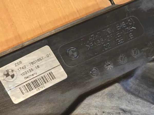 BMW Lüfter OEM 7561712 für 5er E60 3.0D image 4