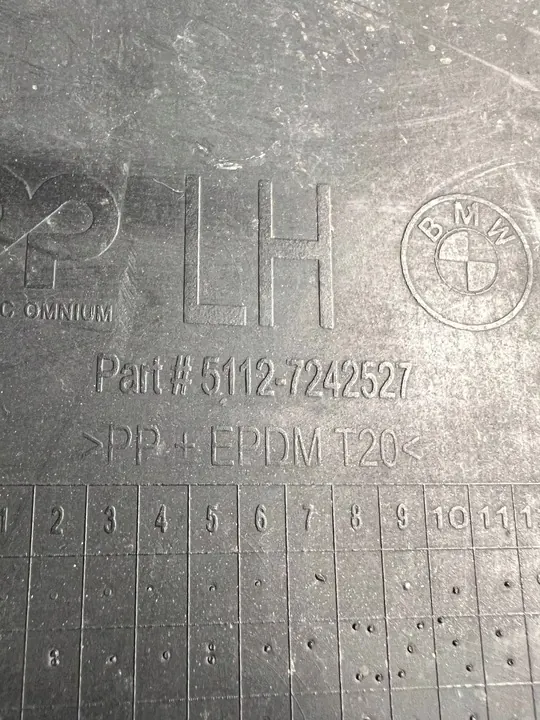 2007 BMW X5 E70 Bakre Stötfångarhörn 7242527 image 3