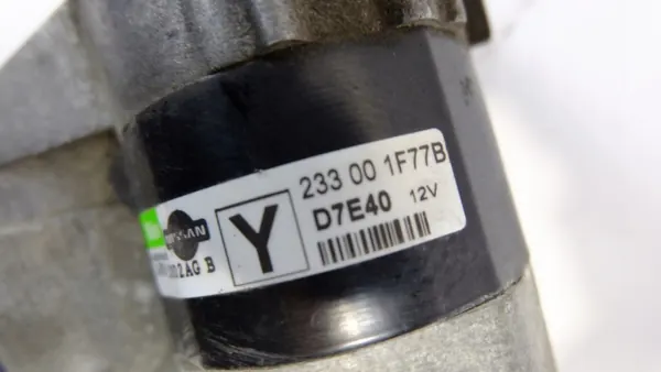 Démarreur Nissan OEM 233001F77B pour Note E11 1.4 image 6
