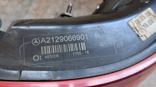 Mercedes E-Klasse W212 Rechter Achterlicht image 5