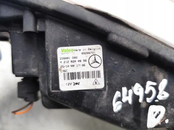 Luz diurna Mercedes-Benz OEM A2128200856 Usado image 7
