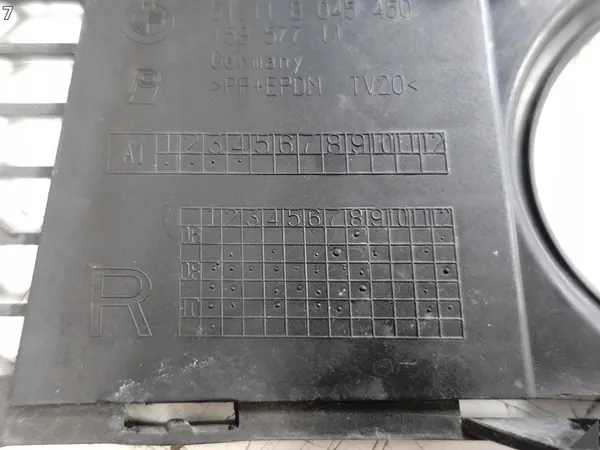 BMW 1 COUPE E82 E88 M-PAK 04-07 GRIGLIA ANTERIORE DESTRA image 8