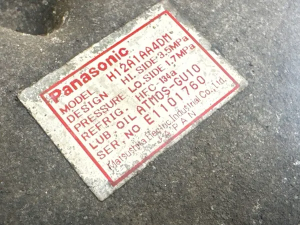 Mazda OE H12A1AA4DM Ilmastointikompressori image 4