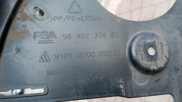 OPEL ASTRA L VI 2022 Framskydd Motor 9840237680 image 3