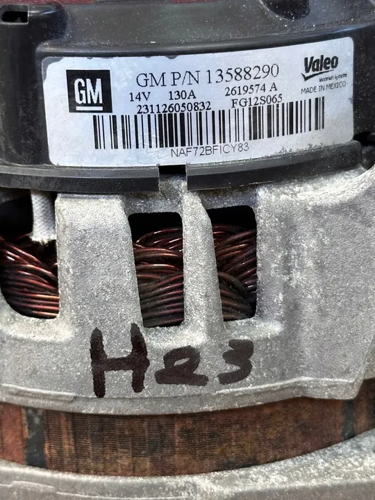 Vaihtovirtageneraattori Opel Astra J 2014 13588290 image 6