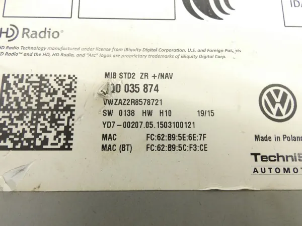 SD-Kartenleser OEM 3Q0035874 für VW MMI Navigation image 4