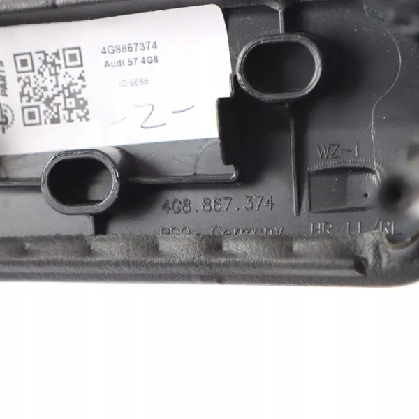 Audi S7 A7 chassi 4GA bakdörrhandtag höger svart 4G8867374 image 8