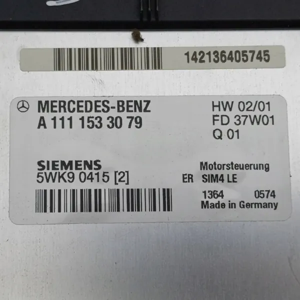 Motorstyrenhet OEM DRC91932 Mercedes W203 2.0L image 3
