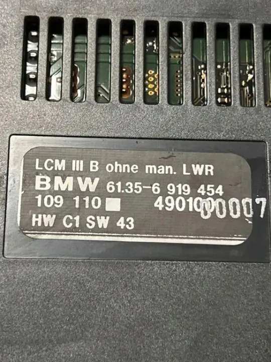 BMW 5 E39 Lichtmodule OEM 61356919454 Gebruikt image 4