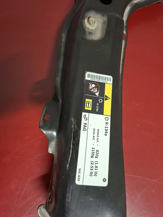 2013 Chrysler Town & Country Upper Reinforcement P023002AC image 2