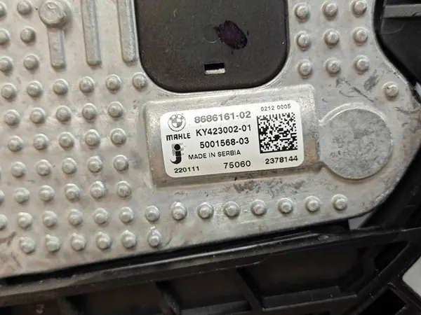CHŁODNICE KOMPLET BMW 5 G30 G31 LCI 540i Xdrive 530i G32 G11 G12 24km image 7