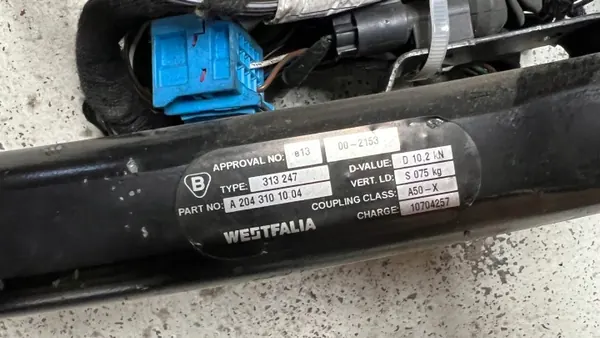 A2043101004 Westfalia Trekhaak voor Mercedes W204 Station image 5