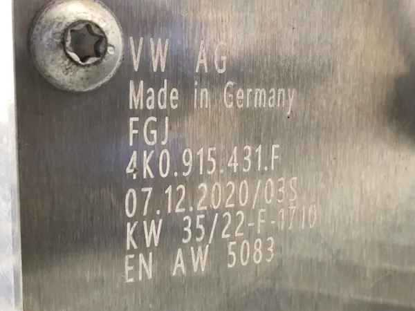 Hybride accu OEM 4K0915431F voor Audi A6 C8 4.0 image 6