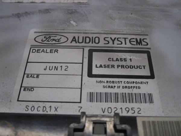 Radio FORD MONDEO MK4 OEM 7S7T-18C939-AE image 9