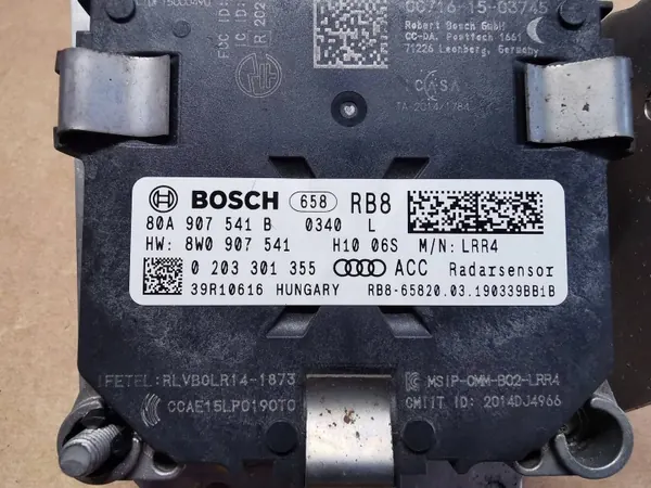 OEM 80A907541B radarsensor voor Audi Q5 SQ5 II image 8