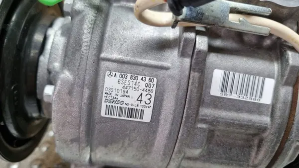 Mercedes AC-kompressori W242 W246 W176 C117 C118 X156 X118 A0038304360 image 6