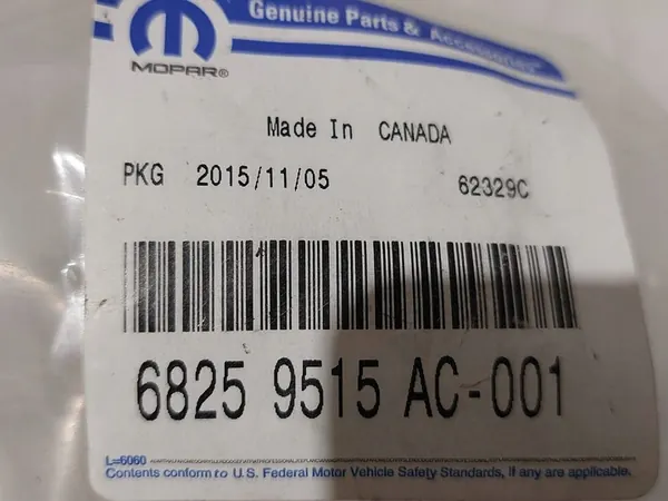 Dodge Challenger 2021 Suporte de para-choque dianteiro esquerdo OEM image 3