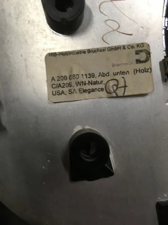 Mercedes växelspaksknapp OEM A2096801139 image 4