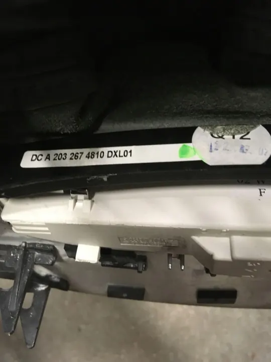 Mercedes växelspaksknapp OEM A2096801139 image 5