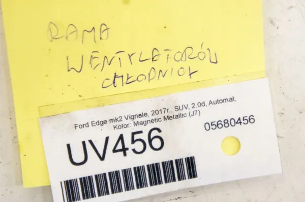 UV456 Ford Edge Mk2 2.0d Kühlerlüfterrahmen image 7