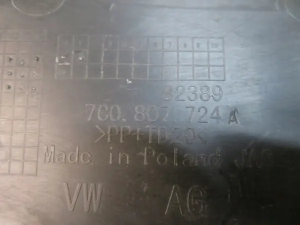 Guia de Para-choque VW Crafter Frontal Direito OEM 7C0807724A image 8