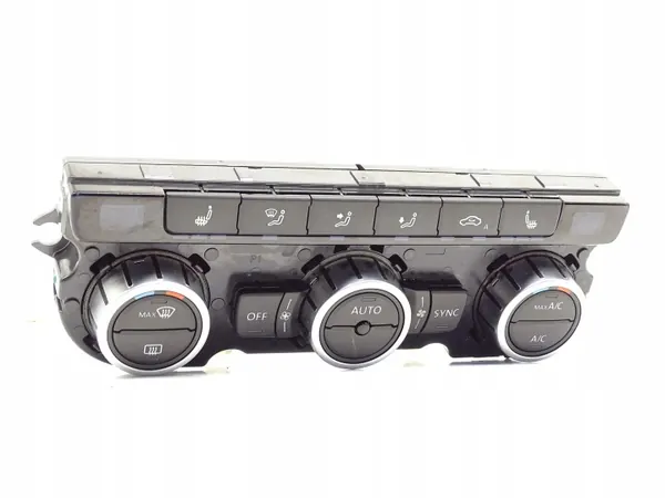 Panel control soplador VW Passat B7 OEM 3AA907044AG image 2