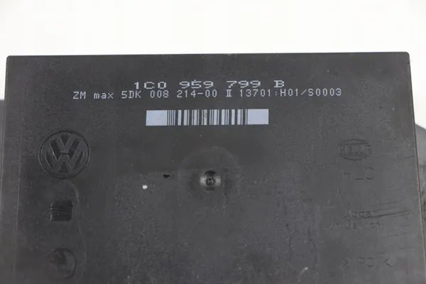 Module Confort OEM 1C0959799B pour Skoda Octavia I FL image 4