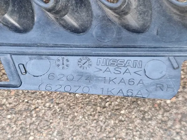 Griglia paraurti anteriore destra NISSAN JUKE F15 62074-1KA6A image 8