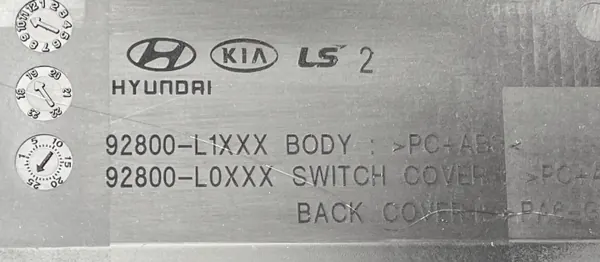 OEM WDF324RTE2F4E Plafonnier Noir pour Hyundai Sonata image 6