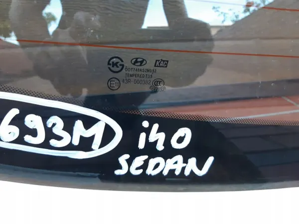 Bakruta OEM 43-000382 LCS för Hyundai i40 Sedan image 6