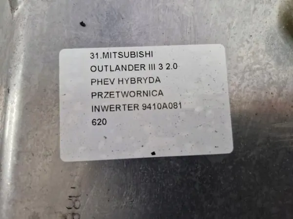 Mitsubishi Outlander PHEV Omvormer 9410A081 - Gebruikt image 3