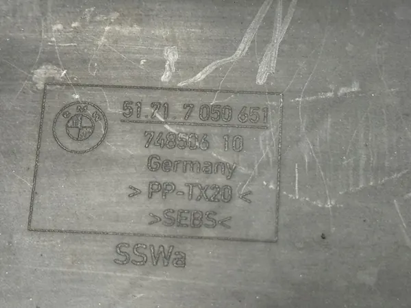 Viga de reforço frontal BMW E60 E61 M Package image 4