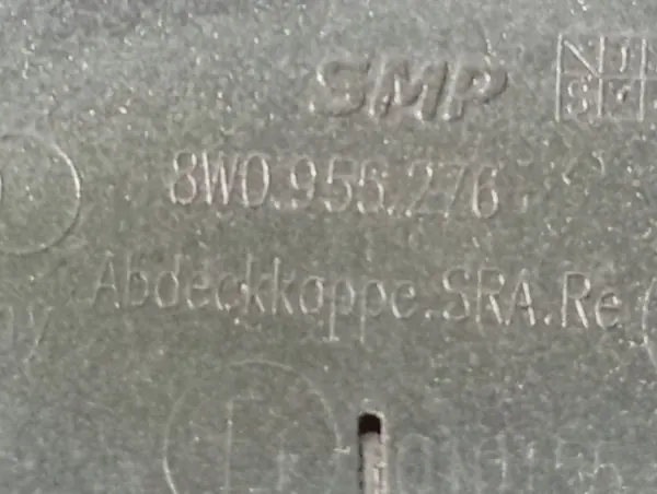 Scheinwerferreiniger-Abdeckung Audi A4/S4 B9 OEM 8W0955276 image 3