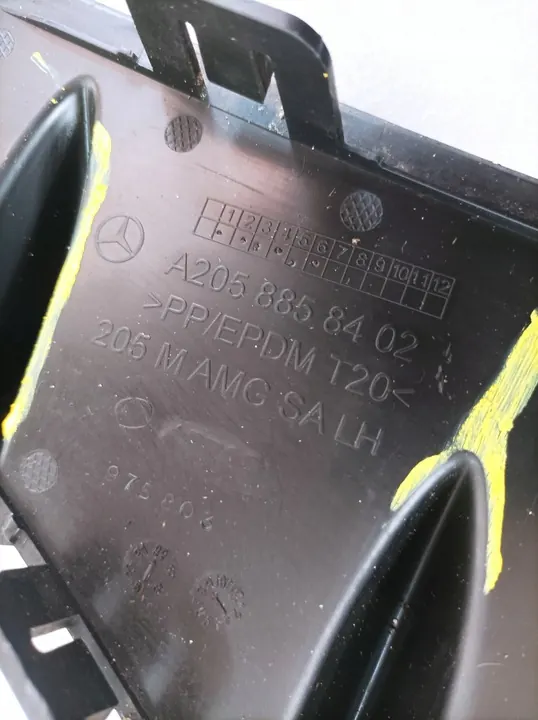 Grille Inférieure Gauche Pare-Chocs Mercedes AMG C W205 A2058858402 image 3