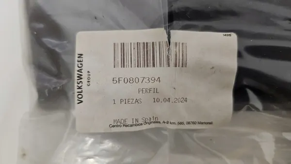 SEAT LEON III Deslizamento de Para-choque Esquerdo Traseiro 5F0807375 5F0807393 image 3