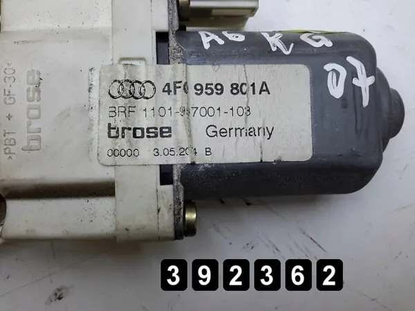 Audi A6 fönsterregulator OEM 4f0959801a - Begagnad image 6