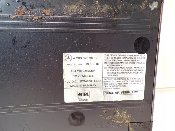 CD-vaihtaja OEM 2038209089 Mercedes W203, W220 image 4