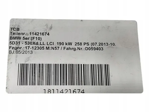 BMW 5 F10 F11 besturingseenheid OEM 9313190 image 3
