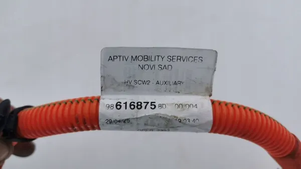 Câble haute tension Citroen e-C3 2024 OEM 9861687580 image 3