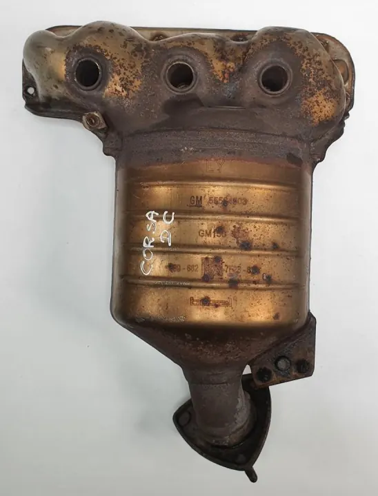 Opel Corsa D 1.2 16V Abgaskrümmer OEM 55564503 image 2