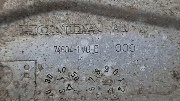 Escudo térmico escape Honda OEM 74604TV0E000 image 5
