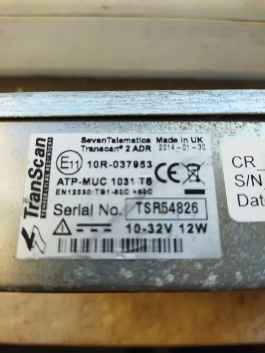 TERMOGRAF DRUKARKA REJESTRATOR TRANSCAN 2 ADR image 3